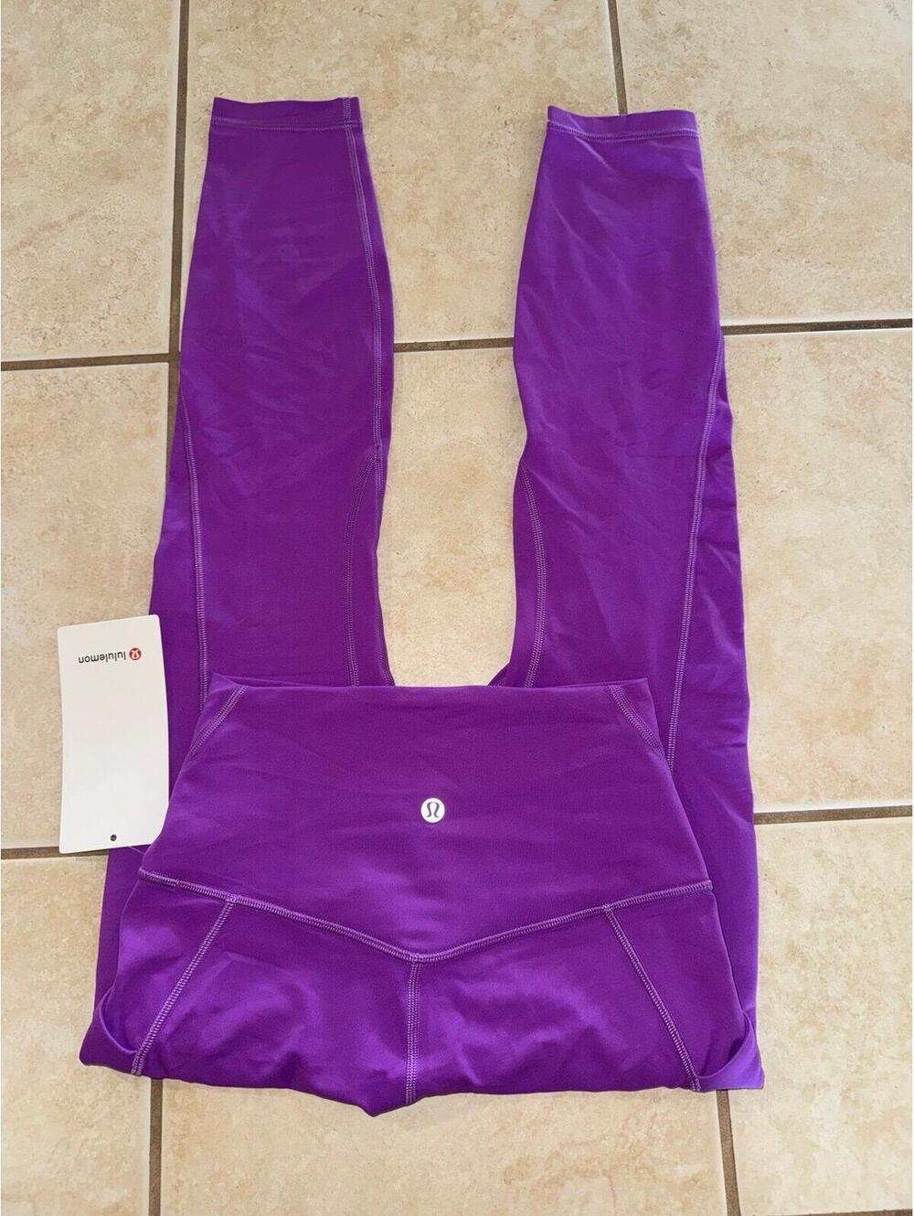 Lululemon Align With Pockets High Rise 25” Moonlit Magenta Size 4 NWT